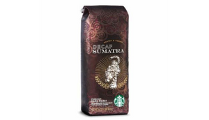 Starbucks Whole Bean Sumatra Regular or Decaf Coffee (Past Best By Dates) - Ships Next Day!