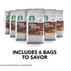 Pack of 6: Starbucks Pike Place Medium Roast Whole Bean Coffee, 12oz Bags - Ships Next Day!