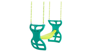 Two Seater Glider Swing w/ Vinyl Coated Chain by Swingan - Hardware Included - Ships Next Day!