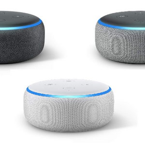 Echo Dot (3rd Gen) - New and improved smart speaker with Alexa - Ships Next Day!