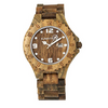 Earth Wood Ray Unisex Watch / Bracelet with Date - Ships Next Day!