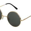 Mechaly Classic Round Style Gold Sunglasses - Ships Next Day!