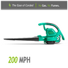 Electric Handheld Weed Eater - 200 MPH Handheld Leaf Blower/Vacuum WE12B - Ships Same/Next Day!