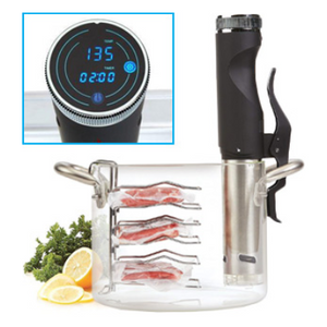 Sous Vide Power Precision Cooker Deluxe with Cooking Rack - Ships Next Day!