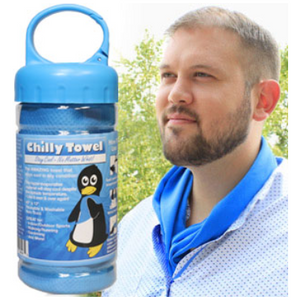 2 or 3 Pack: Chilly Towels - Keep Your Cool All Day - Ships Same/Next Day!