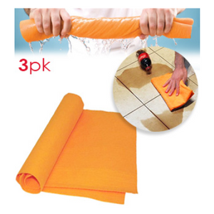 3, 6 or 9 Pack: Super Large & Absorbent Shammy Towels - Ships Next Day!
