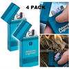 2, 4 or 6: Atomic Lighters - No Fuel & USB Rechargeable - Ships Next Day!