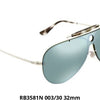 Ray-Ban Blaze Shooter And Highstreet Sunglasses - Ships Next Day! Rb3581N 003/30 32Mm
