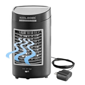 Kool-Down Evaporative Air Cooler w/ Adapter - Ships Next Day!