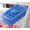 2 or 6 Pack: No-Spill Ice Cube Trays w/ Silicone for Easy Ice Removal - Ships Next Day!