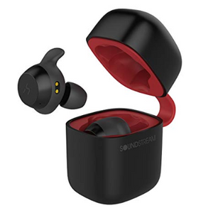 Soundstream H2GO True Wireless Earbud Headphones w/ Qi Charging (Refurbished)