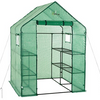 Deluxe Walk-in 2 Tier 8 Shelf Portable Lawn and Garden Greenhouse - Heavy Duty Anchors Included!