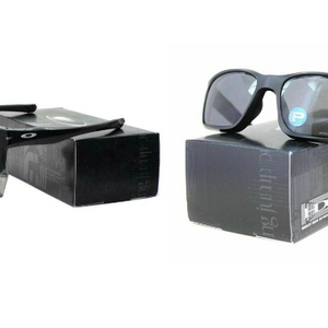 Oakley Polarized Chainlink Sunglasses (Matte or Shiny Black) - Ships Quick!