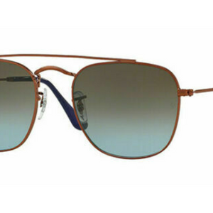 Ray-Ban Men's Bronze Copper w/Blue/Brown Lens Sunglasses(RB3557 900396 54MM)