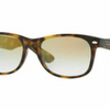 Ray-Ban Wayfarer Flash Tortoise /Gold Gradient Sunglasses (RB2132 910/Y0 52MM)