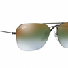 Ray Ban Green Gradient Mirror Square Sunglasses (RB3603 002/T056 56MM)