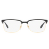 Ray-Ban Gold Shiny Black Men's Eyeglasses Frames (RX6344 2890 56mm)
