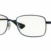 Ray Ban Rectangular Women's Blue Frame Eyeglasses (RX6336M 2510 55MM)