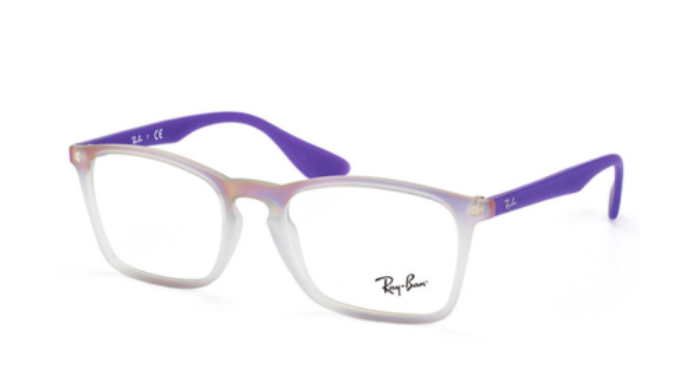 Ray-Ban Chris Men's Grey Frame Eyeglasses (RX7045 5600 55MM)