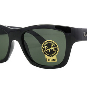 Ray Ban Nylon w/Black- Green Classic G-15 Sunglasses (RB 4194 601)