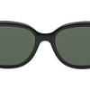 Ray-Ban Oval Black/Green Sunglasses (RB4198 601 55)