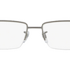 Ray-Ban Rectangular Half-Rim Eyeglasses