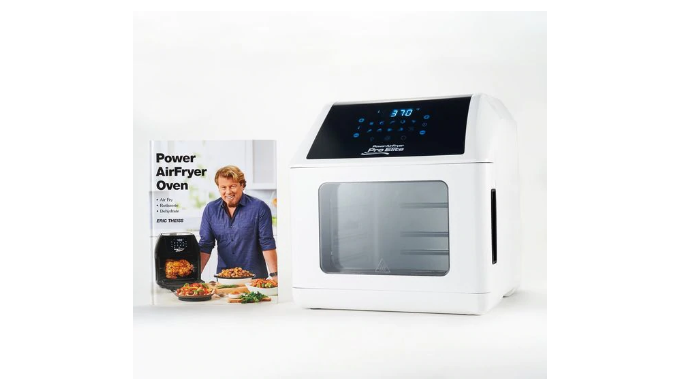 ALMOST GONE Power Air Fryer 10 in 1 Pro Elite Oven 6 qt with Cookbook 1Sale Deals