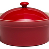 Price Drop: Cuisine & Co 7 Piece Red Artisan Ceramic Stoneware Bundle (2 Casserole, Rectangular, Square, Loaf) - Ships Next Day!
