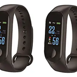 2 Pack: Smart Fitness Tracker w/ Bluetooth, Smart Alarm, Camera, Anti Loss & More!