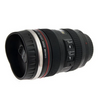 2 Pack: SLR Camera Lens Stainless Steel Travel Coffee Mug with Leak-Proof Lid