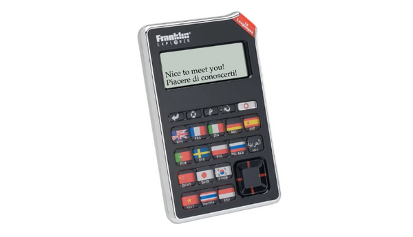 【中古】16-Language ((SPEAKING)) Global Phrasebook Translator Franklin 16-Language SPEAKING Global Phrasebook Translator With