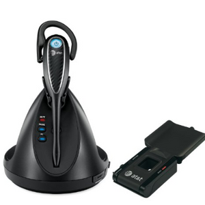 AT&T TL7812 DECT 6.0 Cordless Headset and Handset Lifter Landline Telephone