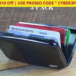 Blowout Pricing! Pack Of 3: Ducti Rfid Blocking Aluminum Credit Card Case - Ships Quick! Home