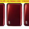 Blowout Pricing! Pack Of 3: Ducti Rfid Blocking Aluminum Credit Card Case - Ships Quick! Red Home