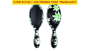 3 For $13.92: Worlds Best Detangler Brush: The Wet Brush! Floral Home