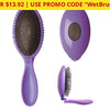 3 For $13.92: Worlds Best Detangler Brush: The Wet Brush! Foldable Purple Home