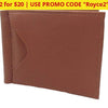 2 For $20: Royce New York Premium Leather Card Case With Money Clip - Ships Quick! Tan Home
