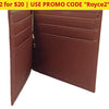 2 For $20: Royce New York Premium Leather Card Case With Money Clip - Ships Quick! Home