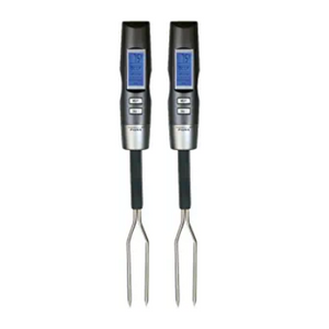2 Pack: Digital Temperature Fork with LED Display - Ships Quick!