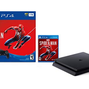 LIMITED AVAILABILITY: Sony PS4 1TB Slim Marvel Spider-Man Bundle (Renewed/Open Box) - Ships Quick!