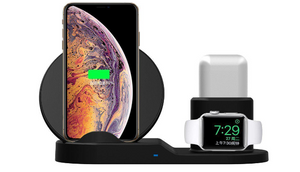 3 in 1 Wireless Charging Dock for Apple Watch, iPhone and Airpods - Ships Quick!