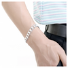 Silver Plated Classic Men's Bracelet - 3 Styles