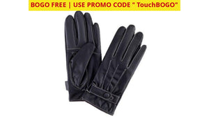 Buy One Get Free: Touchscreen Winter Gloves - Ships Quick! Mens Faux Leather/fleece Apparel