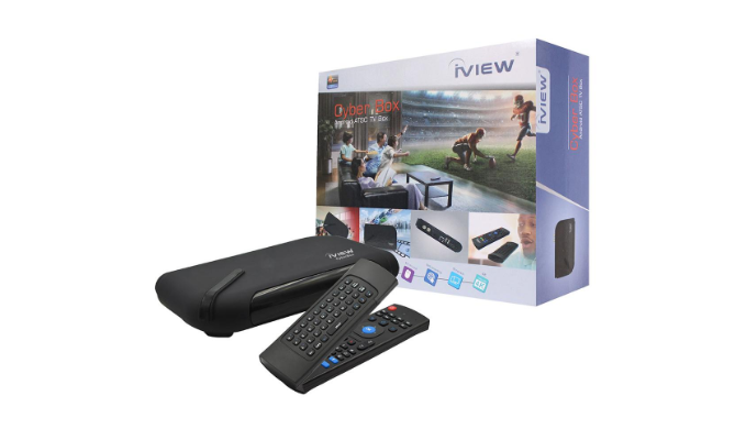 Cut Your Cable Bill: iView CyberBox 4K Ultra HD Android 7.1 TV Box w/ Internet Browsing QAM and ATSC - Ships Quick!