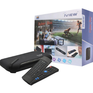 Cut Your Cable Bill: iView CyberBox 4K Ultra HD Android 7.1 TV Box w/ Internet Browsing QAM and ATSC - Ships Quick!