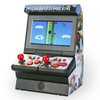 NEW HOLIDAY RELEASE: 1 or 2 Player Wireless Micro Arcade Machine with 300 Games and built-in controllers!