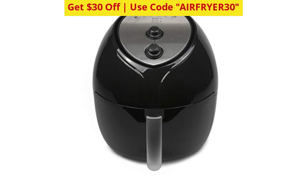 $30 Off - Use Code Airfryer30! Paula Deen 9.5 Qt Family-Sized Air Fryer (New) Ships Quick! Black