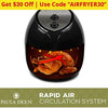 $30 Off - Use Code Airfryer30! Paula Deen 9.5 Qt Family-Sized Air Fryer (New) Ships Quick! Home