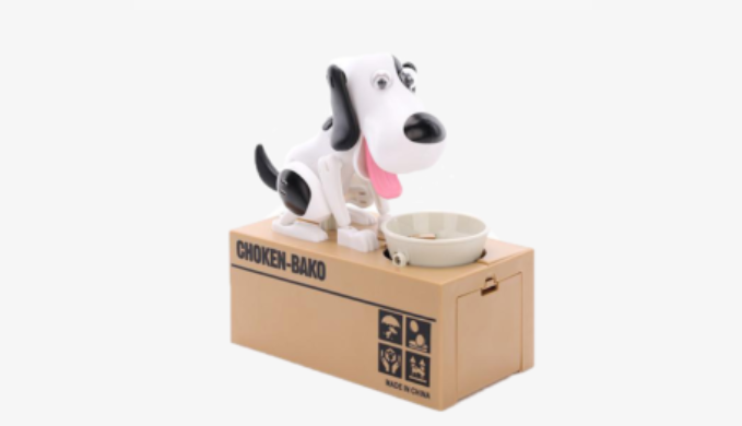 Dog Coin Bank