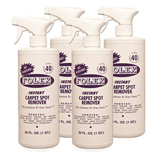 Pack of 4: Folex Instant Carpet Spot Remover (32oz)